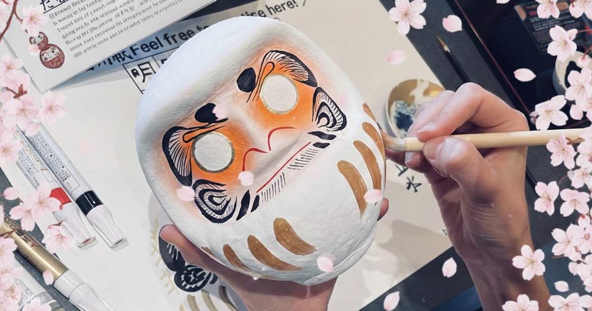 Osaka: DARUMA CLUB] Daruma Painting Experience - Klook